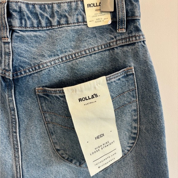 ROLLA'S Heidi High rise loose straight jeans - Picture 5 of 6